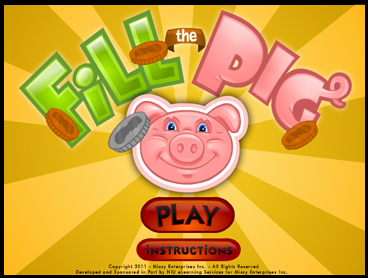 Fill the Pig button