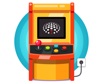 DCL Arcade button